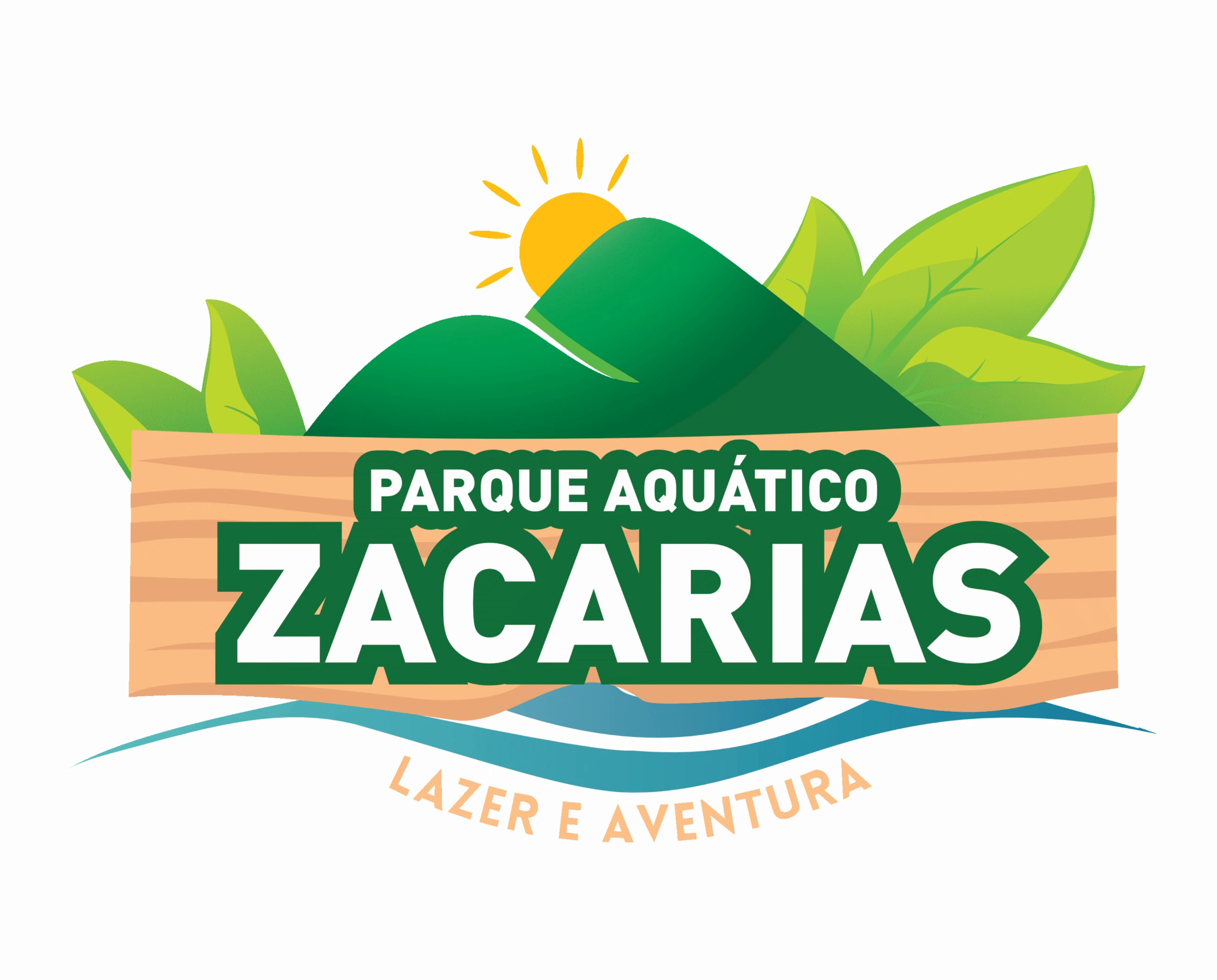 equipe do parque uniformizada e feliz